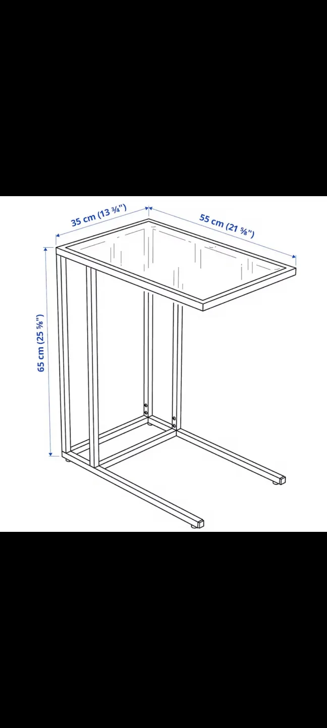 IKEA Nesting Table with Glass Top image indicator(4)