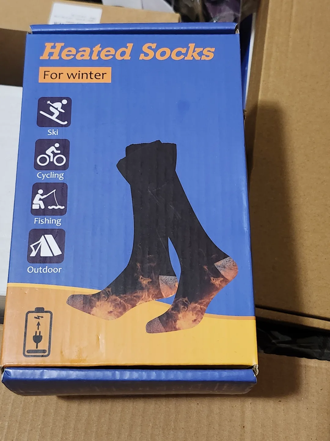 Adult Heated Socks for Winter Sports thumbnail