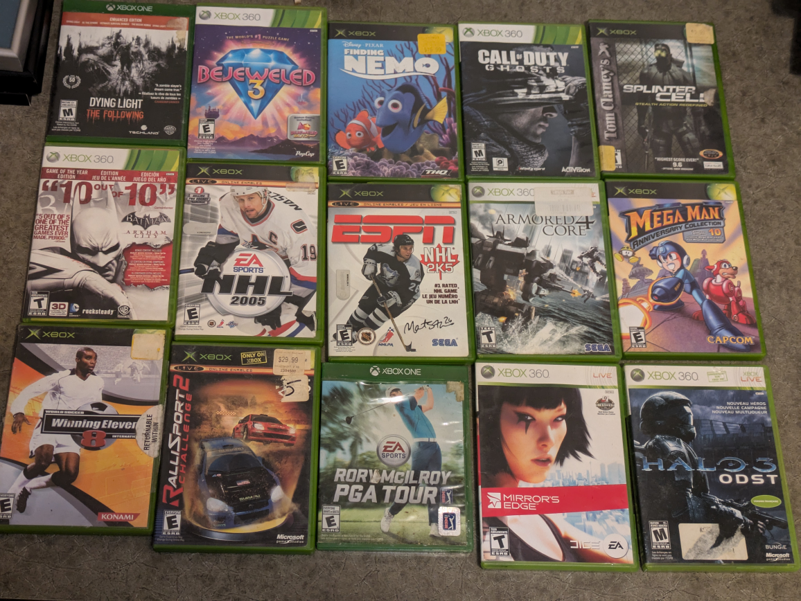 Bundle of 14 Xbox 360 Games