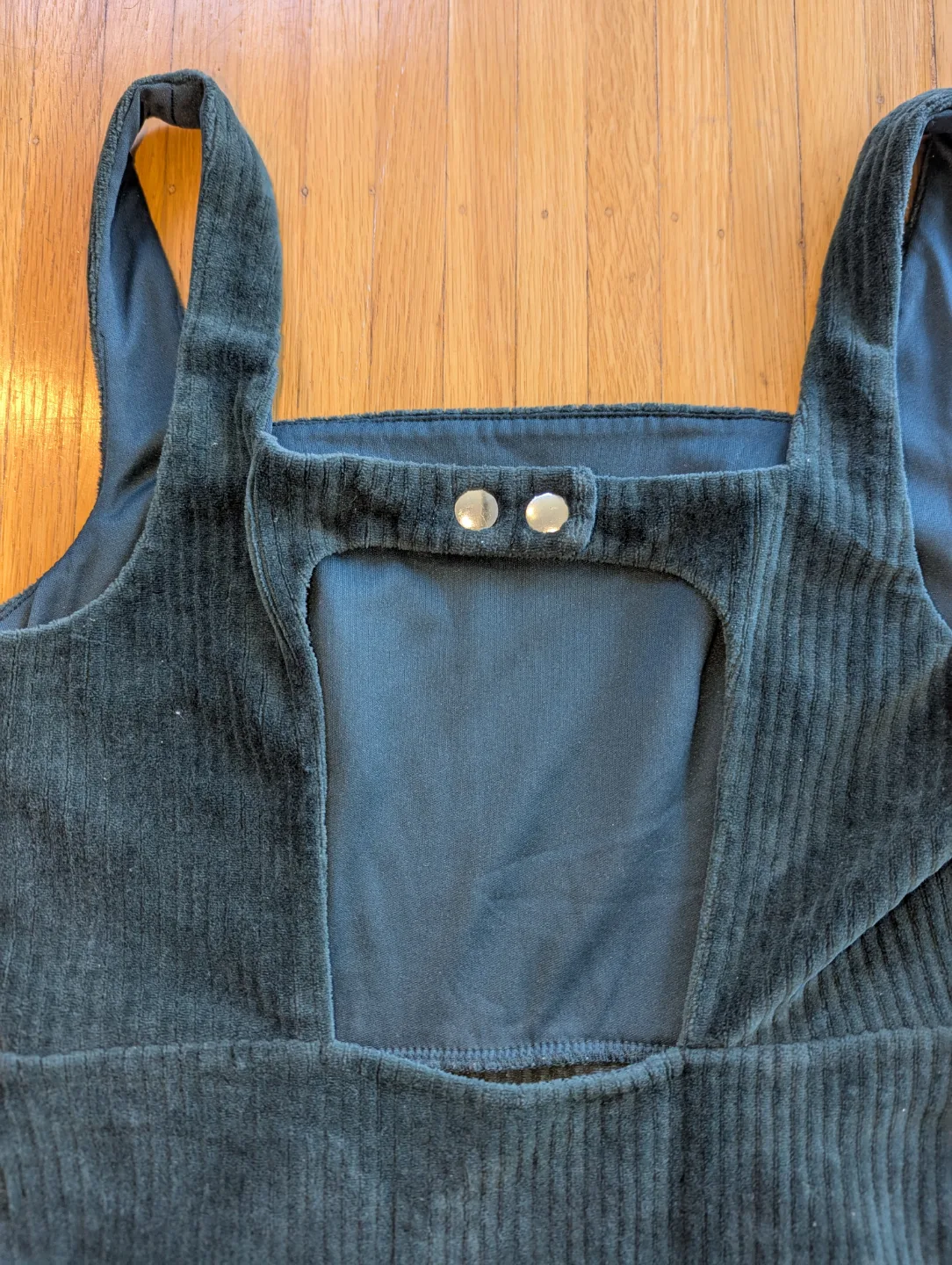 Topshop Womens Dark Green Dress - Size 6 image indicator(4)