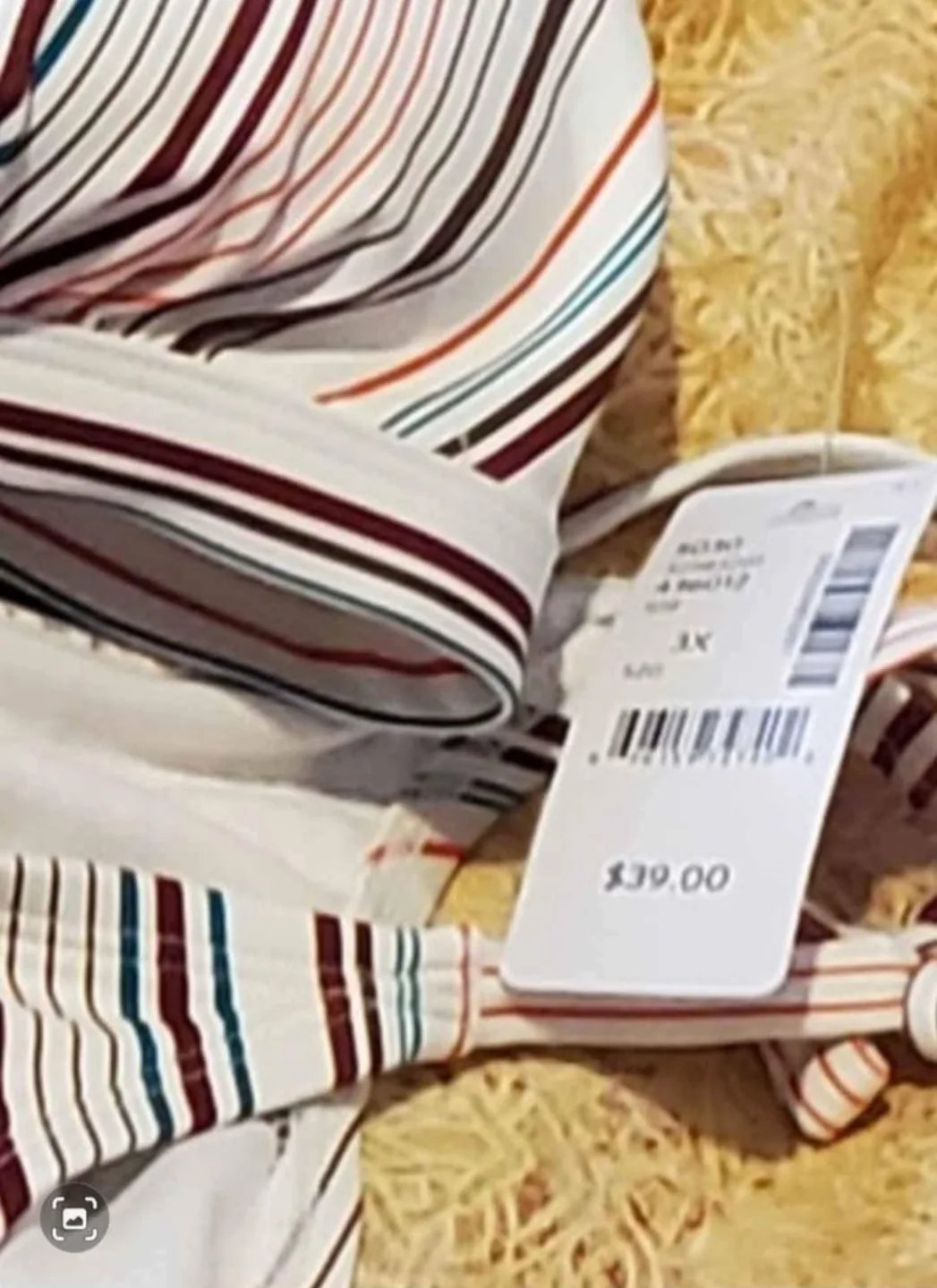 New striped bikini size 3 image indicator(2)