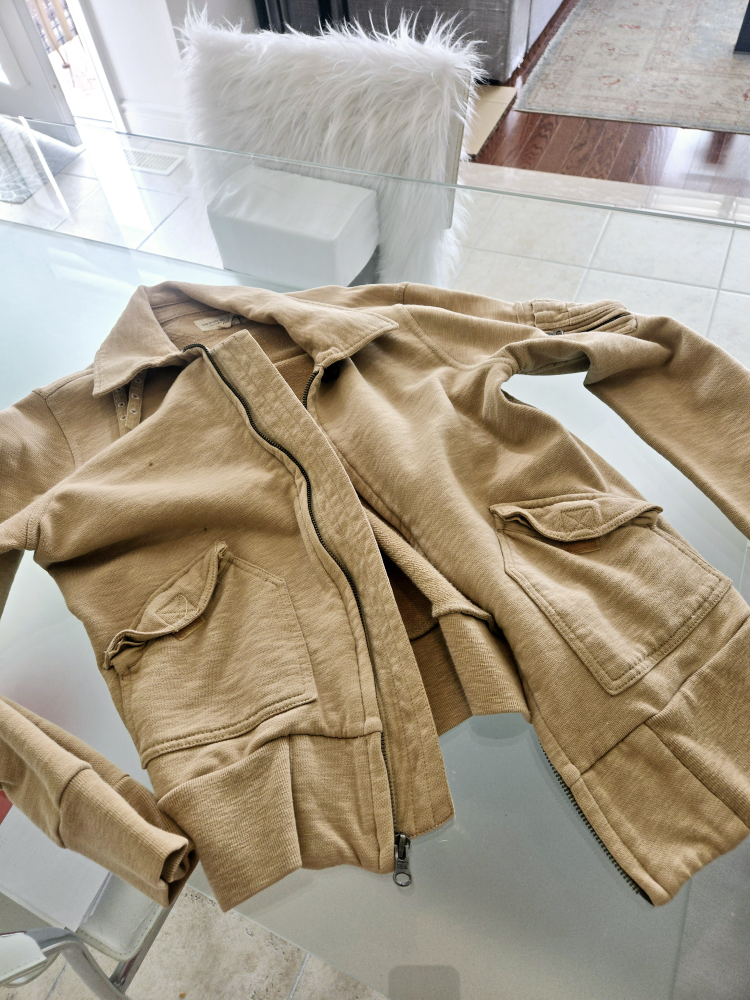 Tan Zip-Up Jacket - photo 2