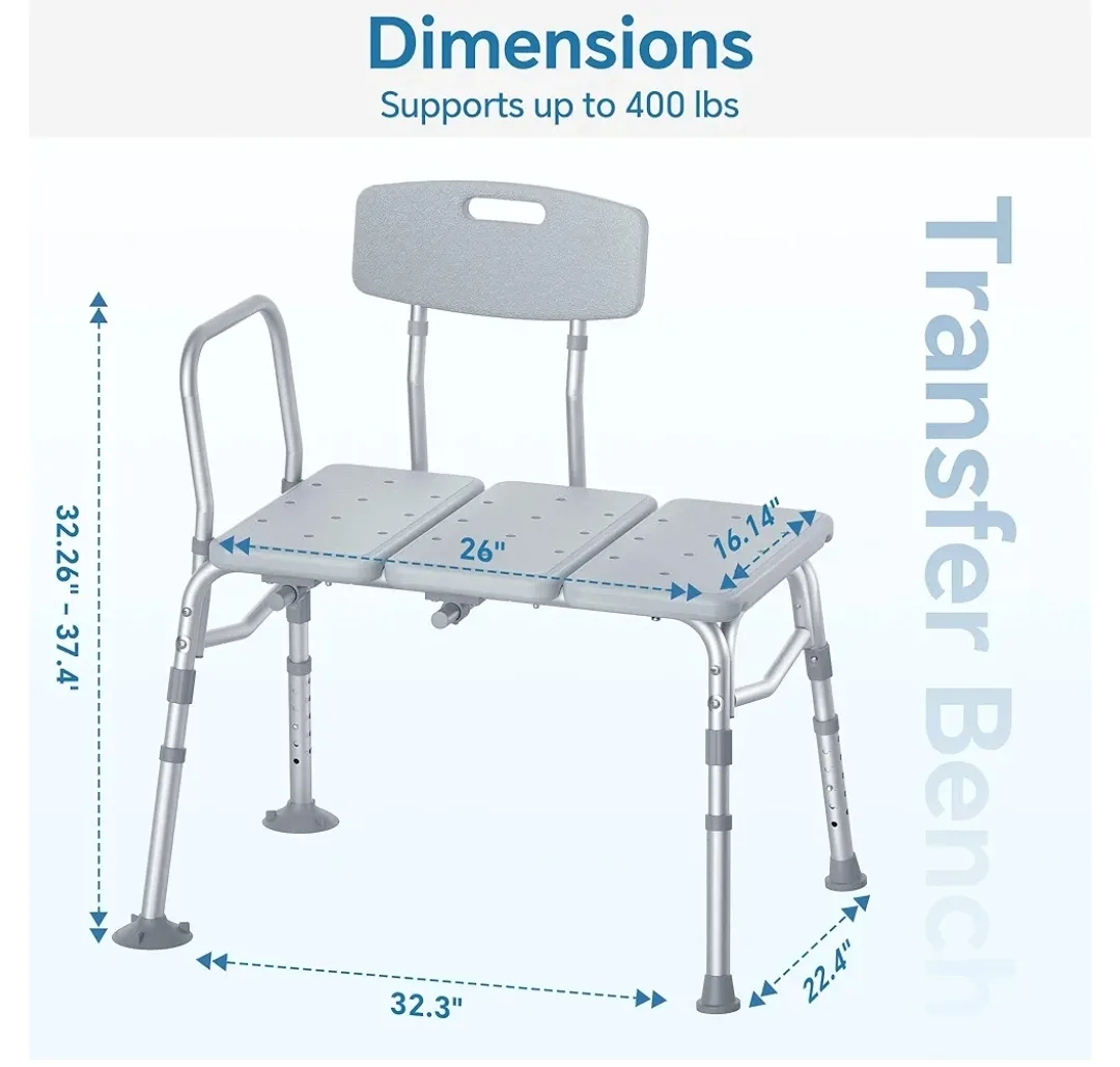 Shower Bench in plastic never used image indicator(5)