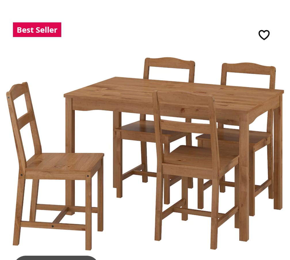 IKEA Ingatorp 5-Piece Dining Set - photo 4