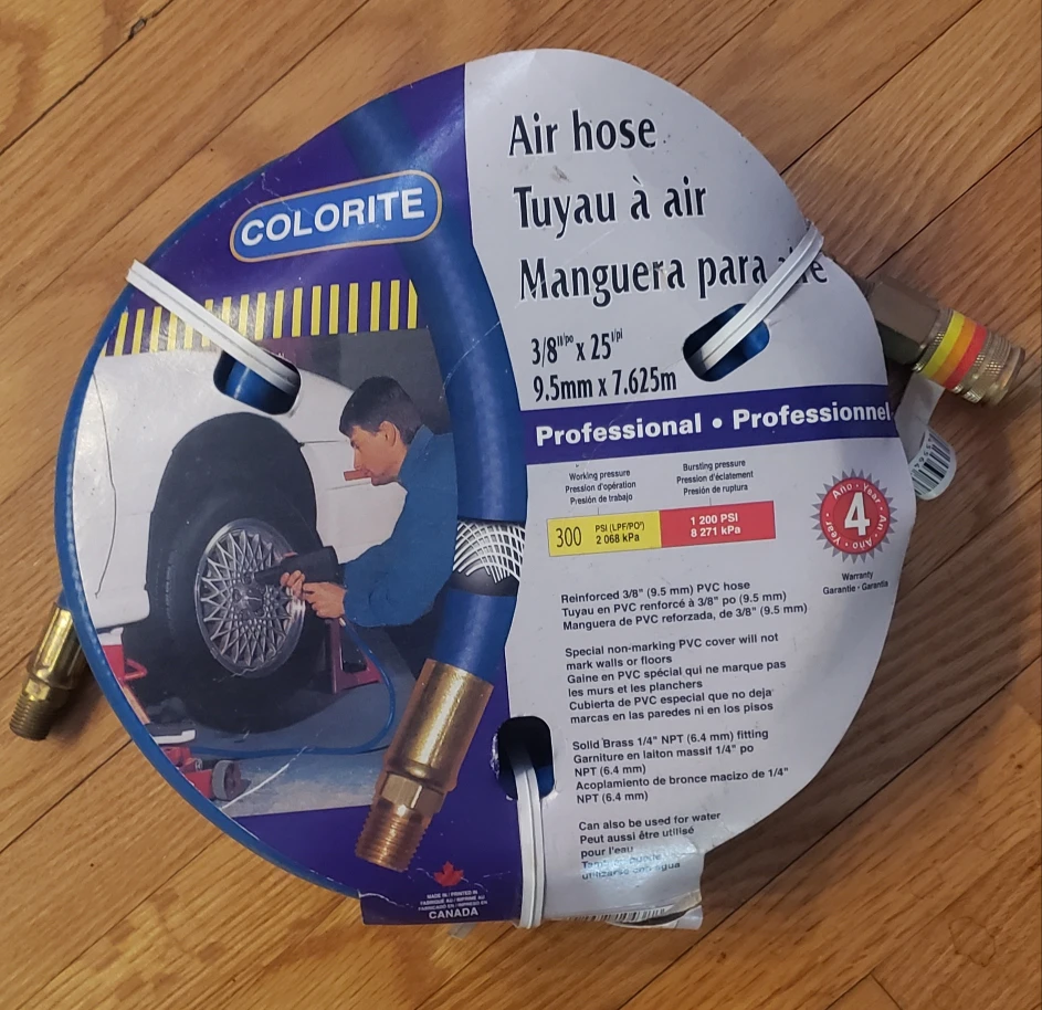 Colorite 25ft Professional Air Hose