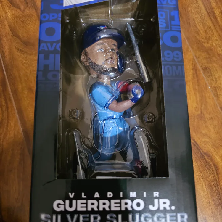 Vladimir Guerrero Jr. Silver Slugger Bobblehead | Karrot Vladimir Guerrero Jr. Silver Slugger Bobblehead | Karrot