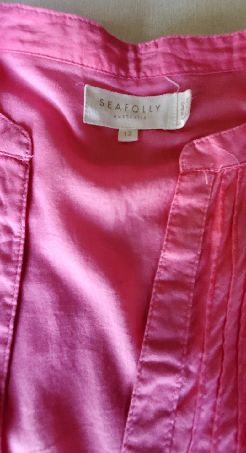 Seafolly Beach Cover Up Shirt [12] image indicator(2)