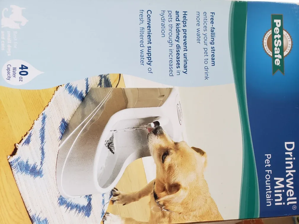 Cat/Dog drinking fountain image indicator(3)