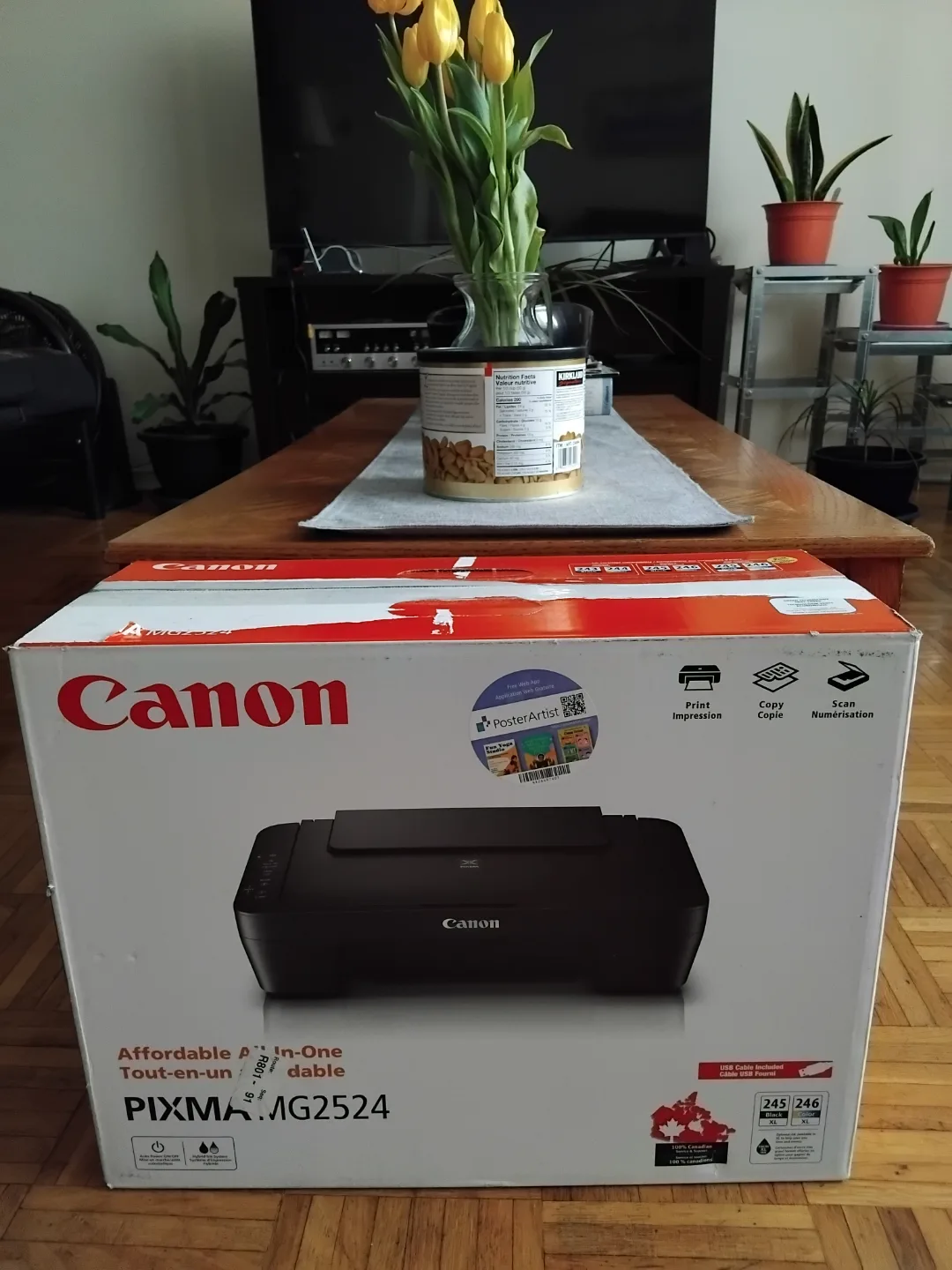 Canon Printer MG2524 Almost New thumbnail