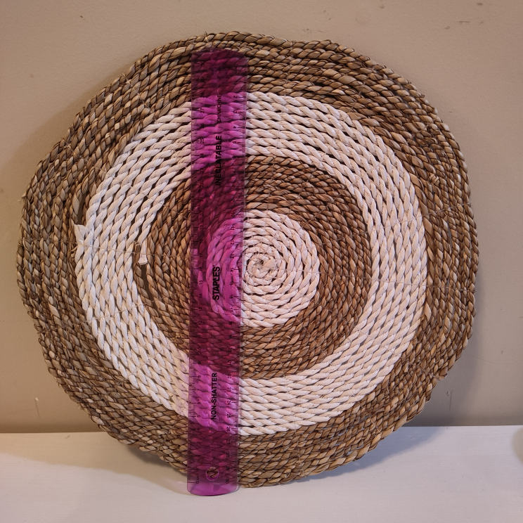 Woven Round Placemat - photo 3