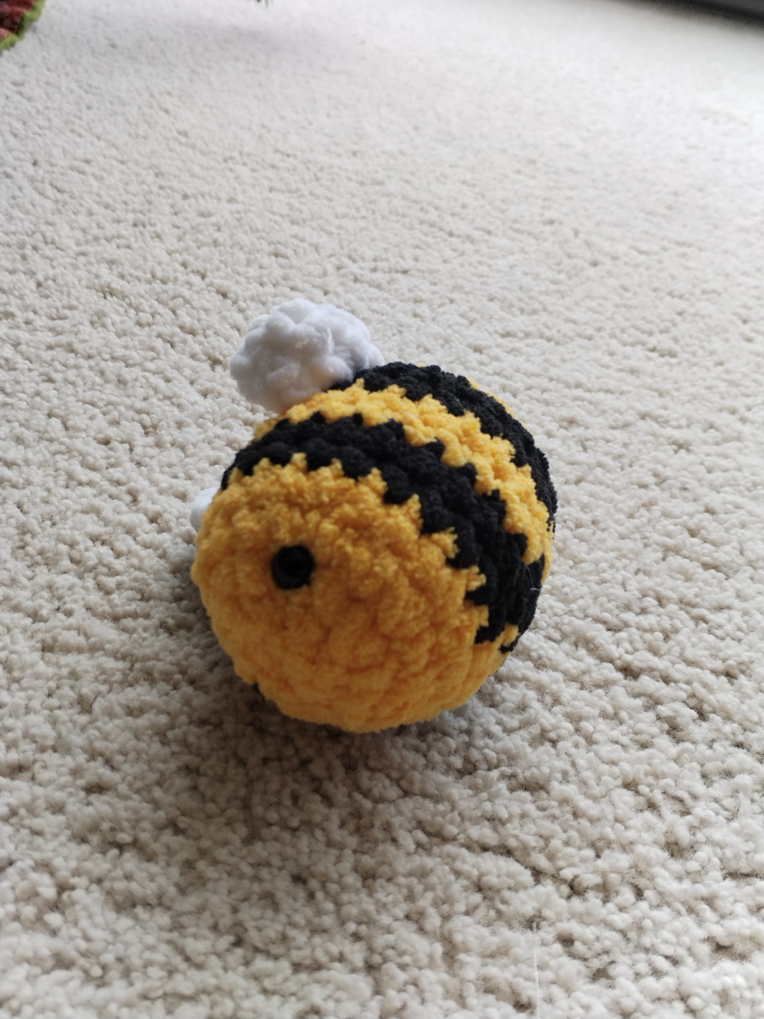 Adorable Handmade Crochet Bumble Bee Toy - photo 2