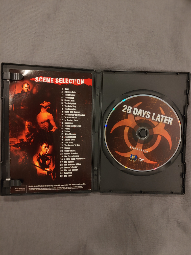 28 Days Later DVD Widescreen Special Edition (RARE) - photo 2