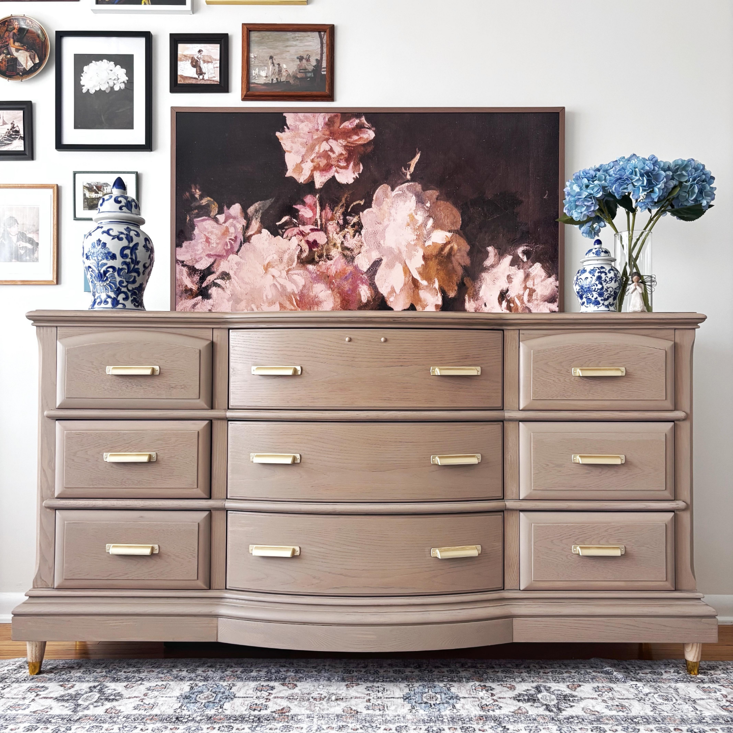Mid-Century Modern Dresser - Refinished