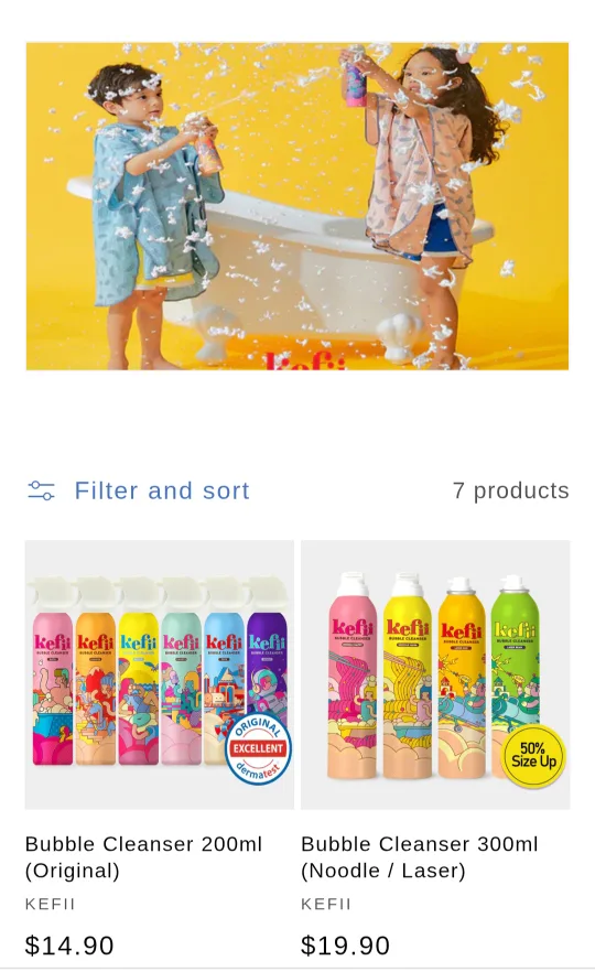 Kefii Bubble Cleanser Set - Choco Brown & Purple image indicator(3)