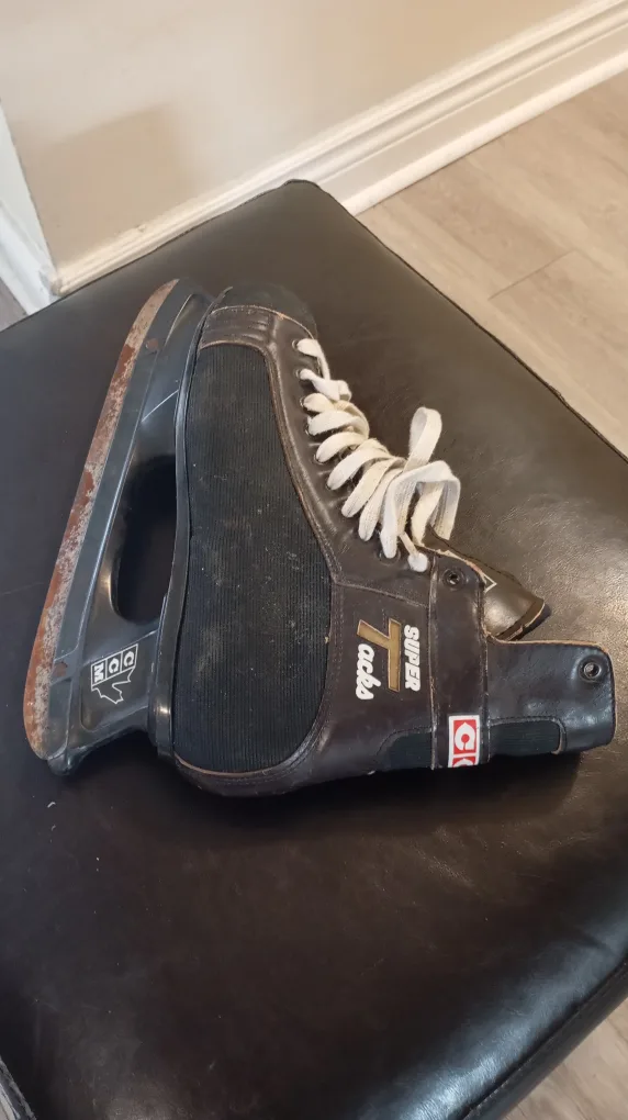 Vintage CCM Super 7s Hockey Skates