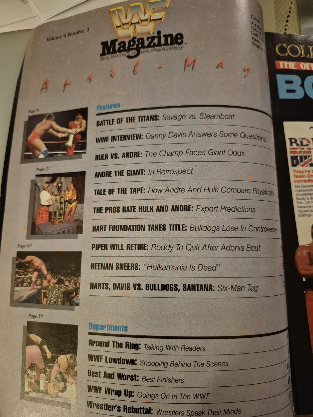 WWF Magazine April/May 1987 Issue - photo 2