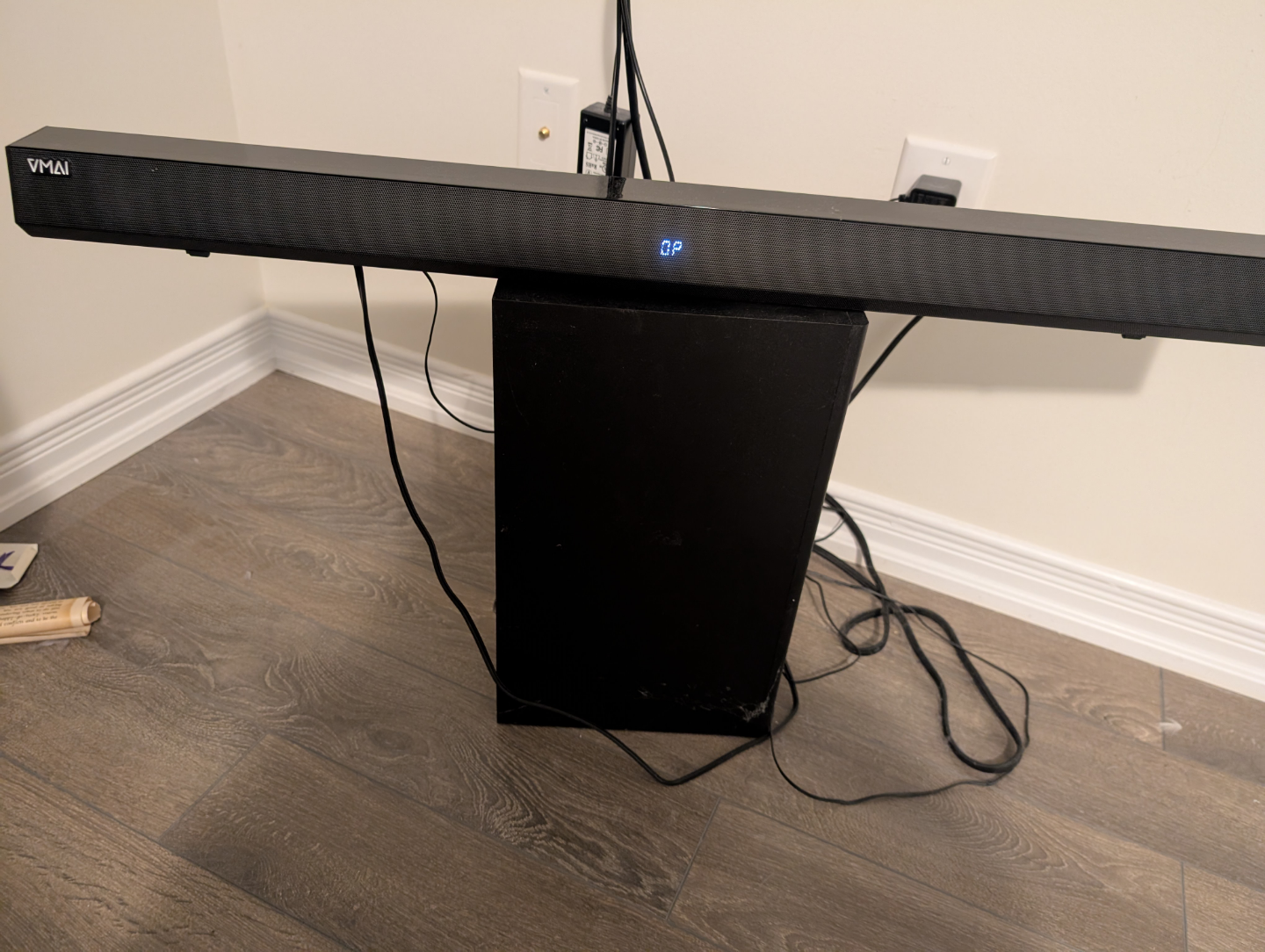 49" LG TV with LED lights & mounting bracket & speakers - photo 3