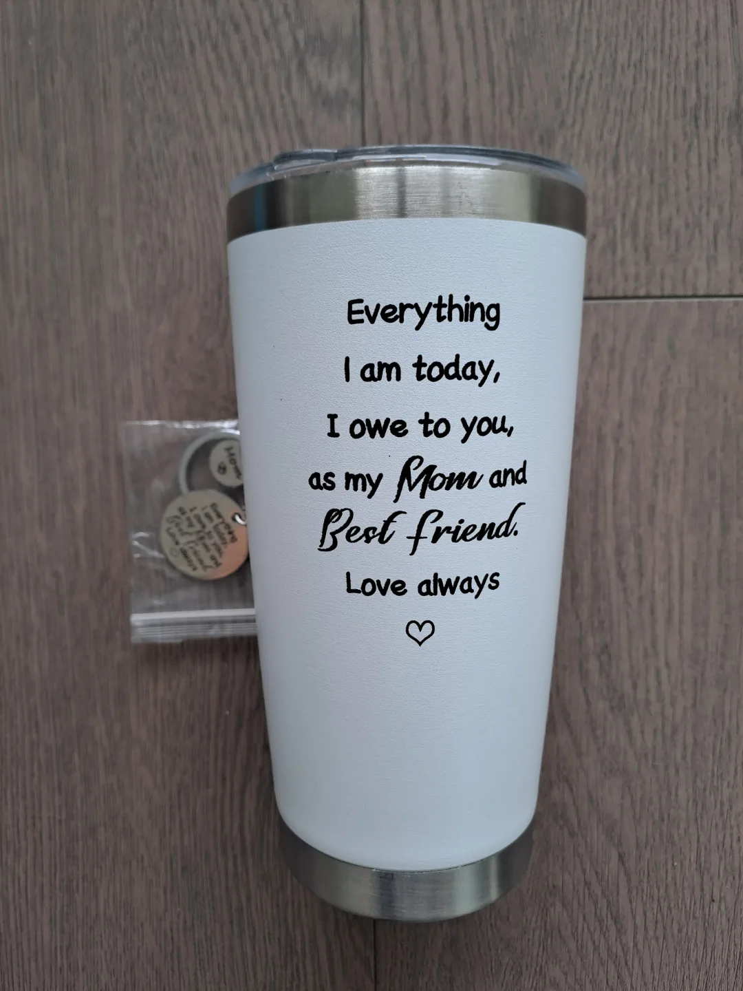 Lallisa Mother's Day Gift Set - Tumbler & Keychain thumbnail