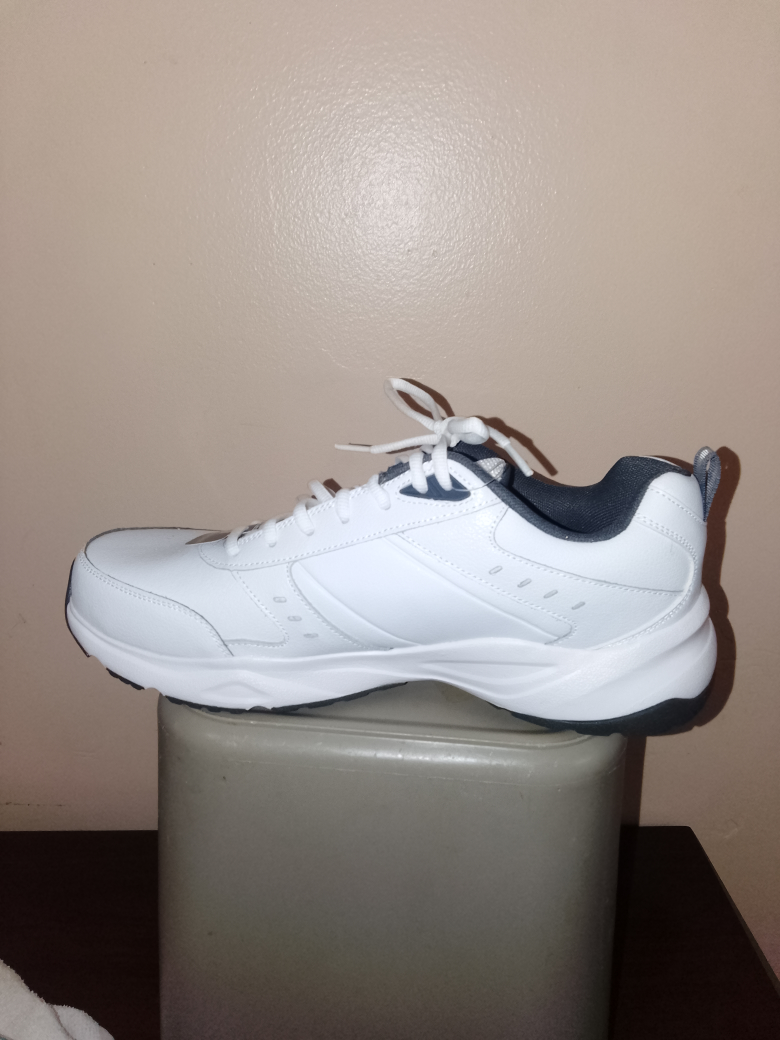 Men's Skechers Memory Foam Walking Shoes - White - photo 3