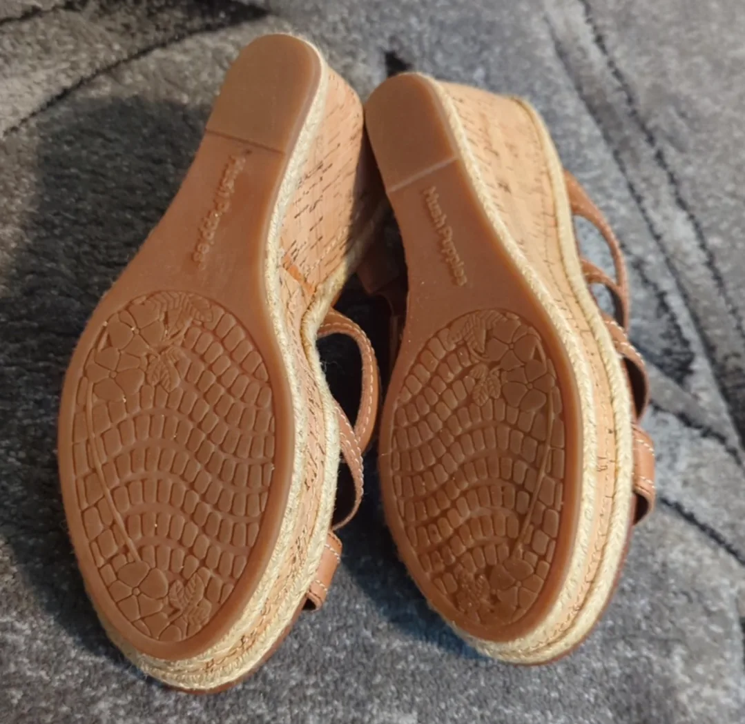 Hush Puppies Wedge Sandals - Size 7.5 image indicator(6)