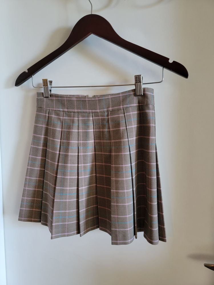 🥕Cute Pleated Plaid Skirt ~Ariziia Sunday Best