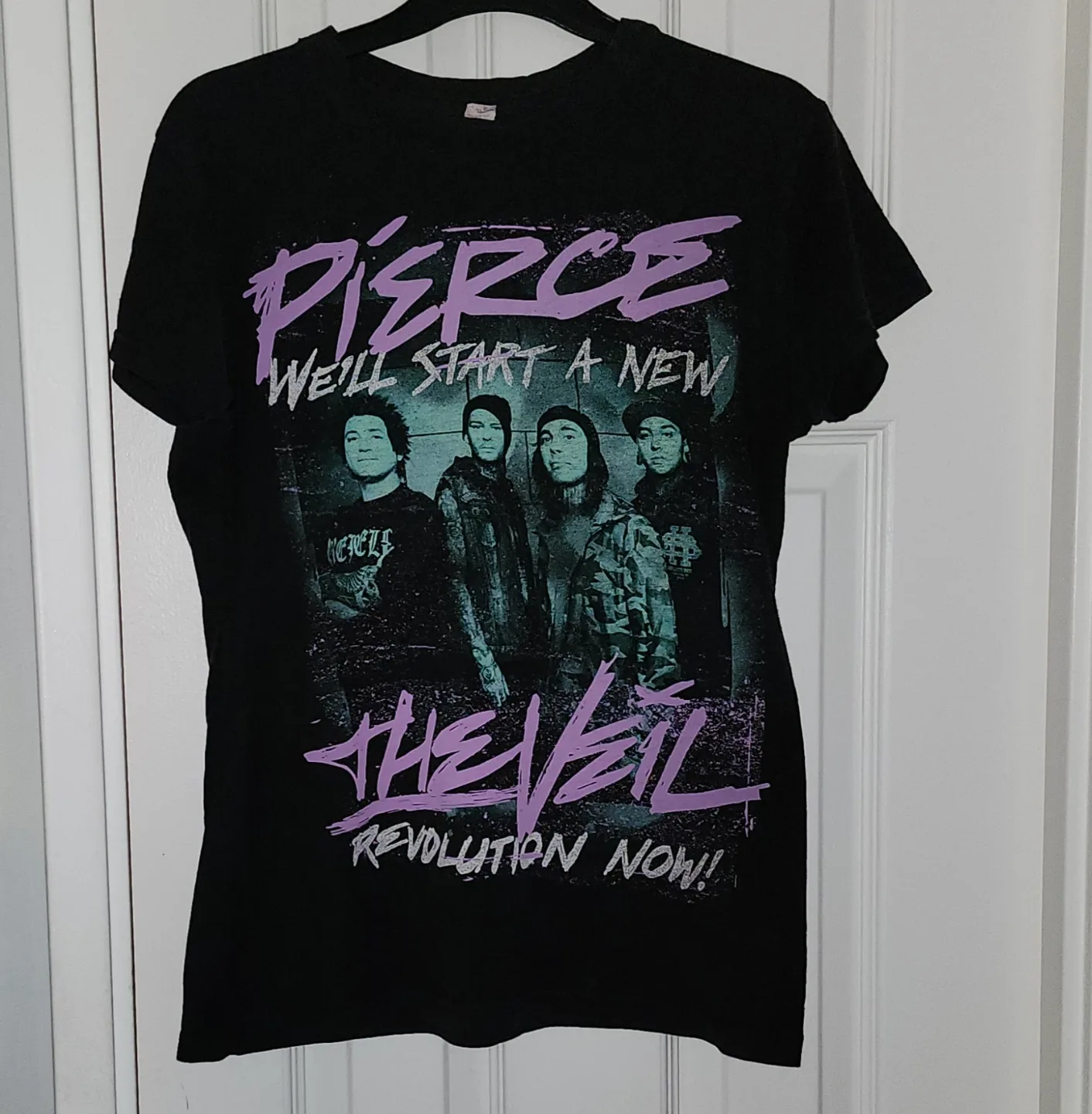 PIERCE The VEIL Band T-shirt #L-#M, image indicator(2)