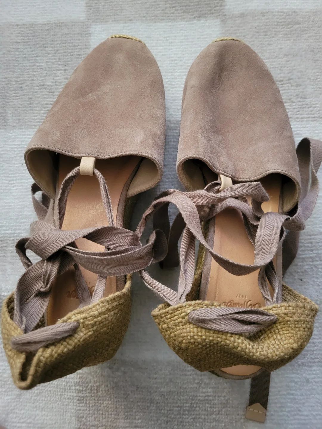 Castaner Women's Suede Espadrille Wedges thumbnail