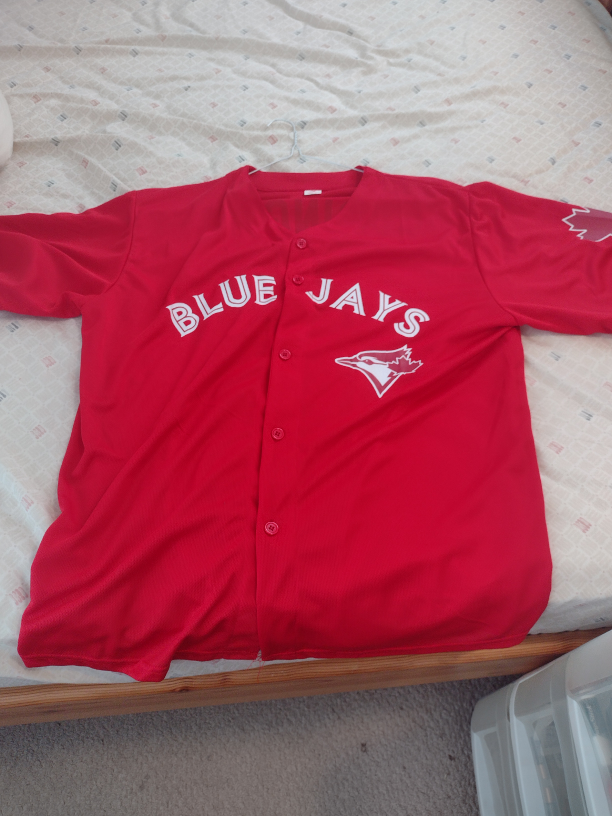 Toronto Blue Jays #4 Springer Jersey XL