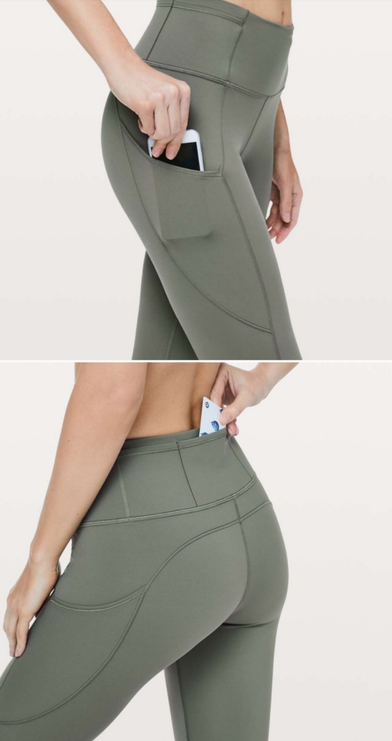 Lululemon Fast & Free Crop II ✨️Sage Green - photo 3