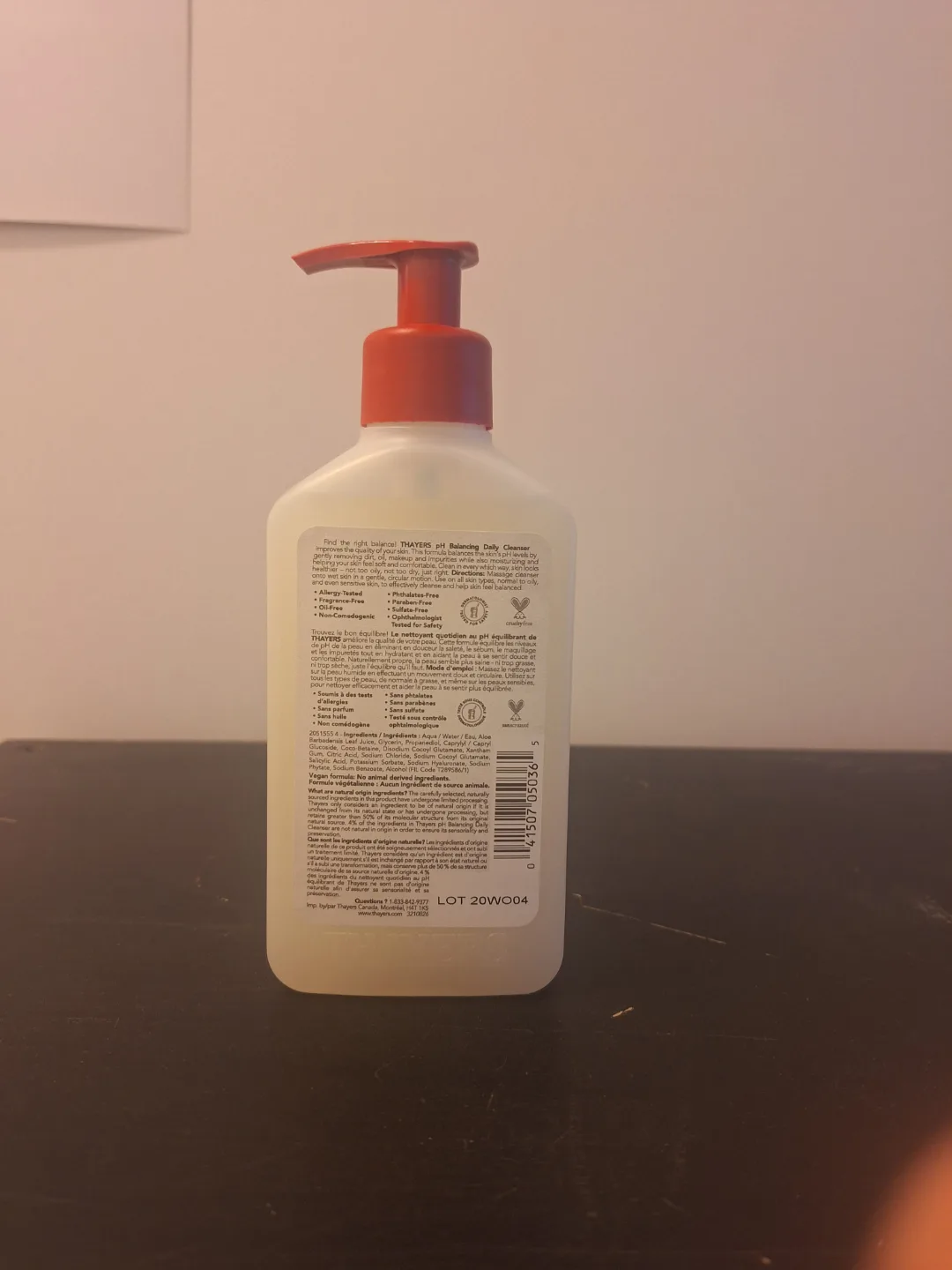 Thayer's pH Balancing Daily Facial Cleanser image indicator(2)