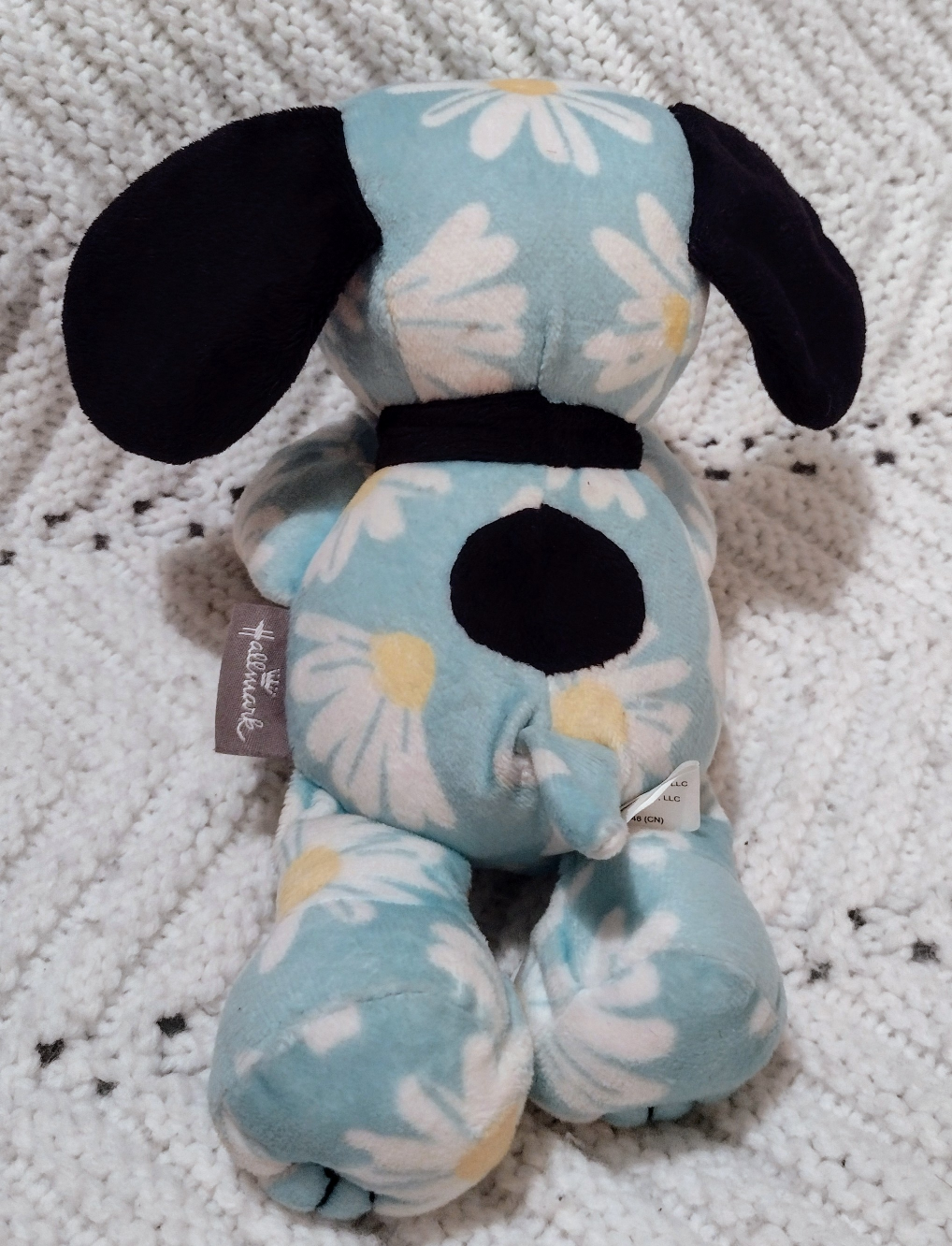 Snoopy Plush Hallmark Delightful Daisy Floppy Peanuts 10" - photo 3