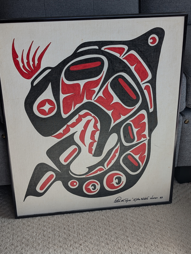 First Nations Art Print - Killer Whale