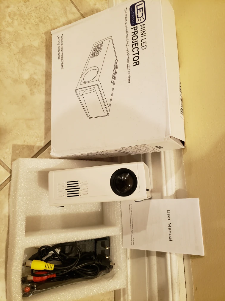 Mini LED Projector - Portable Home Theatre