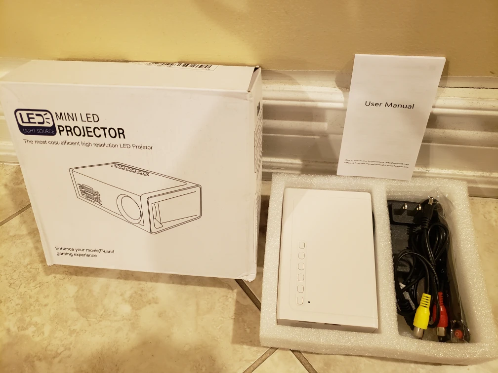 Mini LED Projector - Portable Home Theatre - photo 3