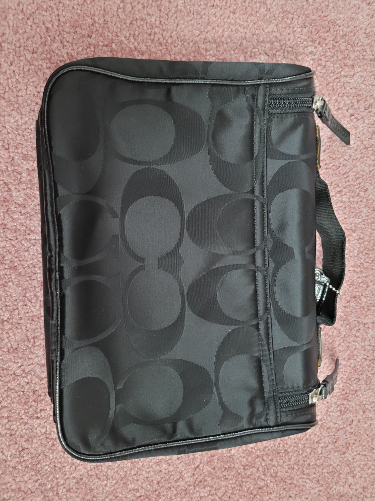 Coach Black Travel Cosmetic Case - photo 2