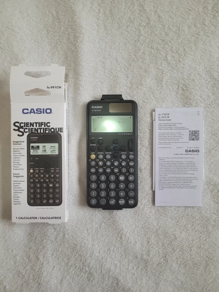 CASIO fx-991CW Classwiz Scientific Calculator thumbnail
