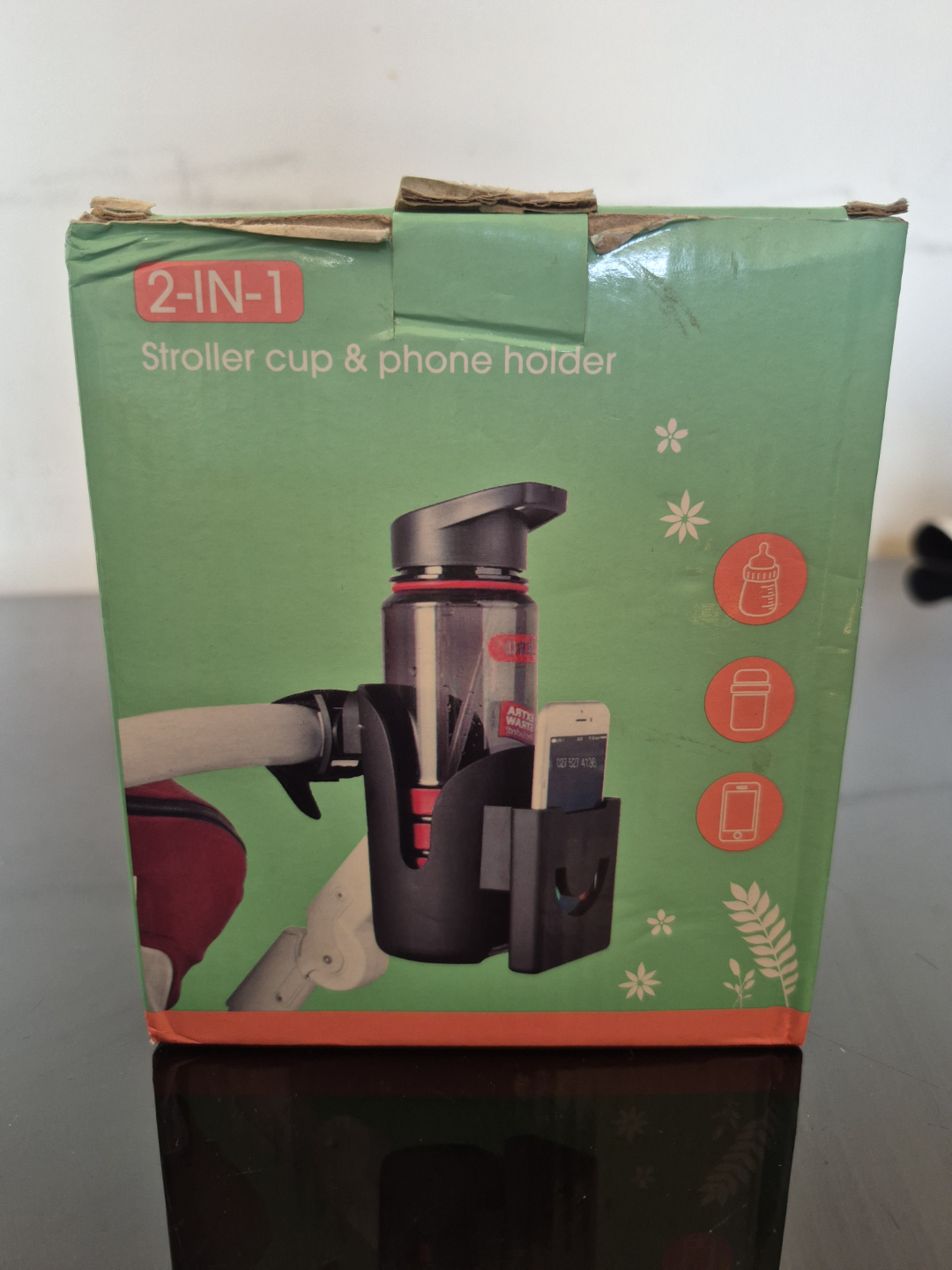 #freecycle💚 2-in-1 Stroller Cup & Phone Holder