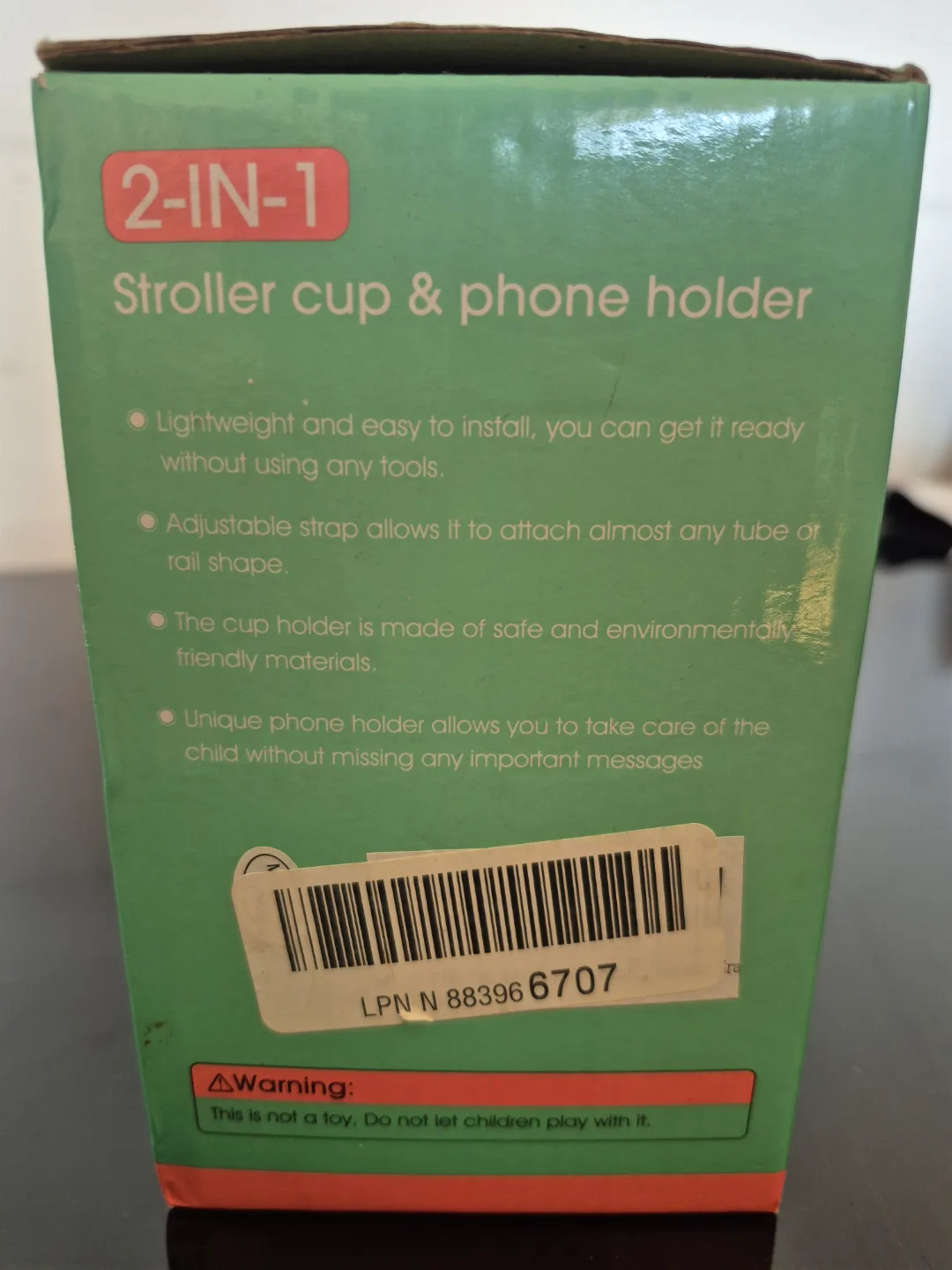 #freecycle💚 2-in-1 Stroller Cup & Phone Holder image indicator(6)