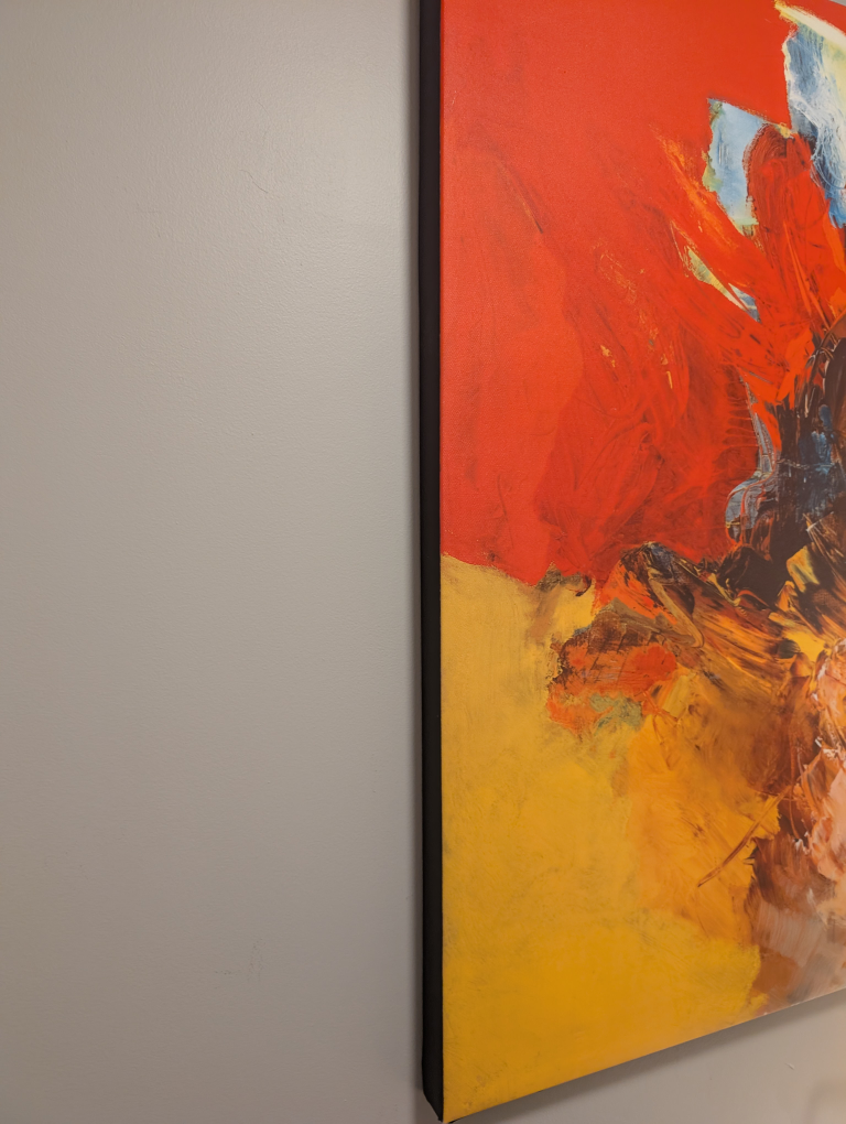 Triptyque rouge II - photo 4