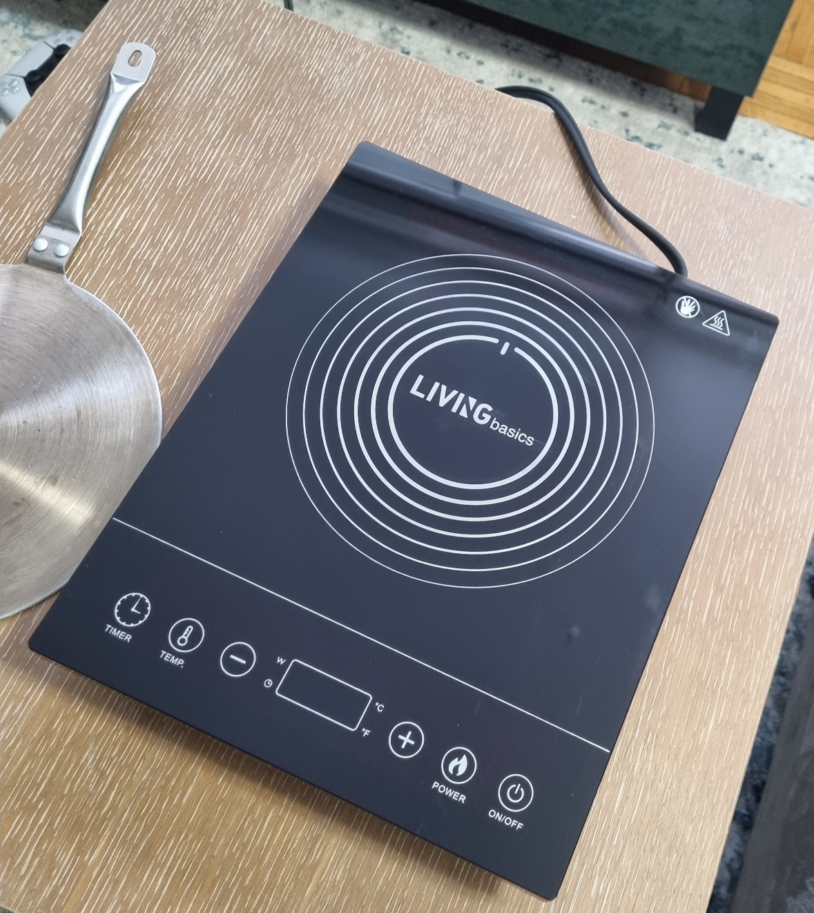 Single Induction Cooktop + Induction Cooker Plate Adapter - photo 3