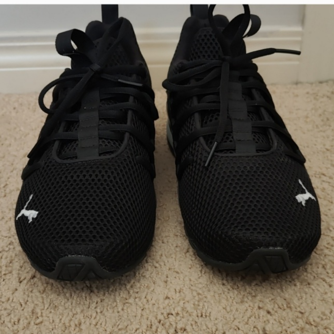 Puma Men’s Black Running Shoes - Size 8.5 - photo 2