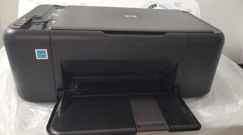 HP Deskjet F2480 All-in-One Printer - photo 2
