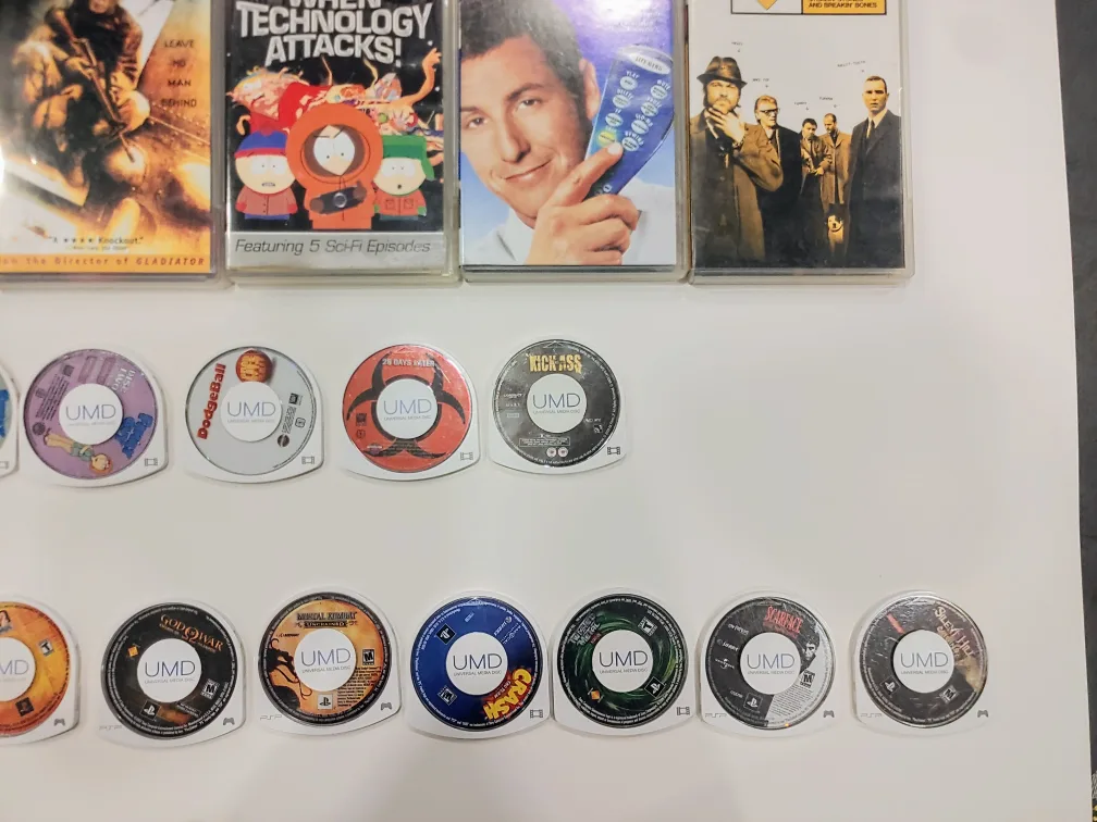 PSP Games and Movies (Prices in the description) image indicator(6)