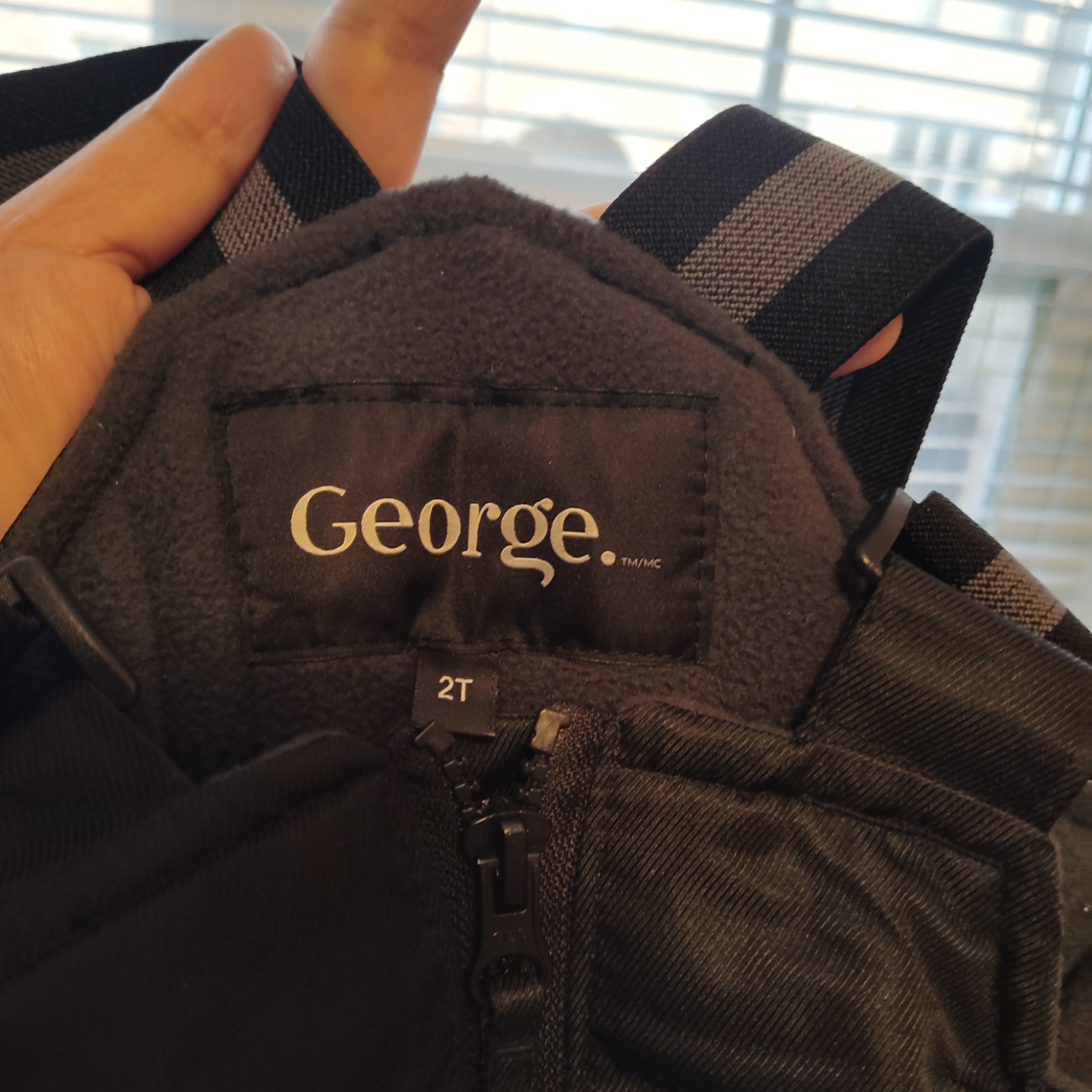George 2T Black Snow Pants - photo 4