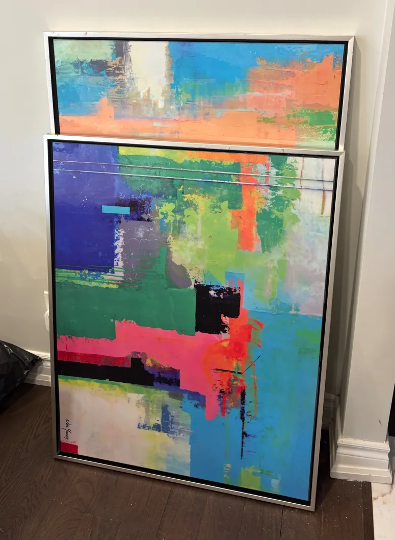 Large Abstract Canvas Wall Art image indicator(4)