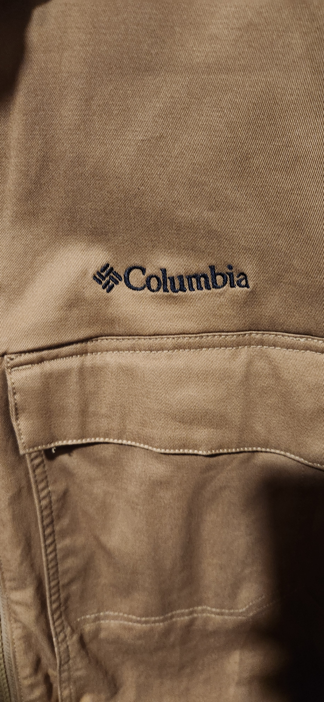 Men's Columbia Hammerpass Hooded Jacket - Size Large - Tan - photo 3