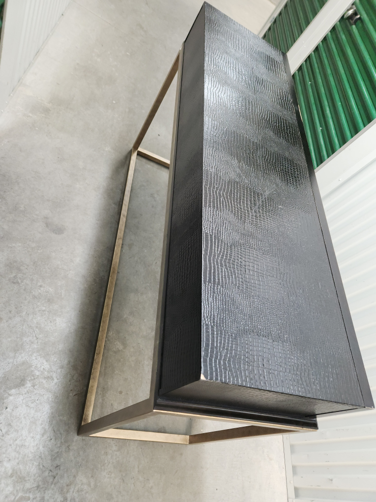 Modern Console Table with Three Drawers - photo 2