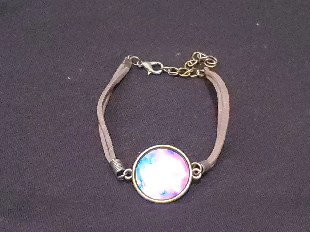 Galaxy Glass Cabochon Bracelet image indicator(3)