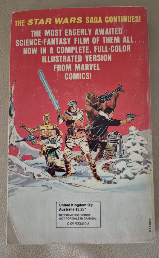 Vintage Star Wars and The Empire Strikes Back Marvel Comics Book - photo 4