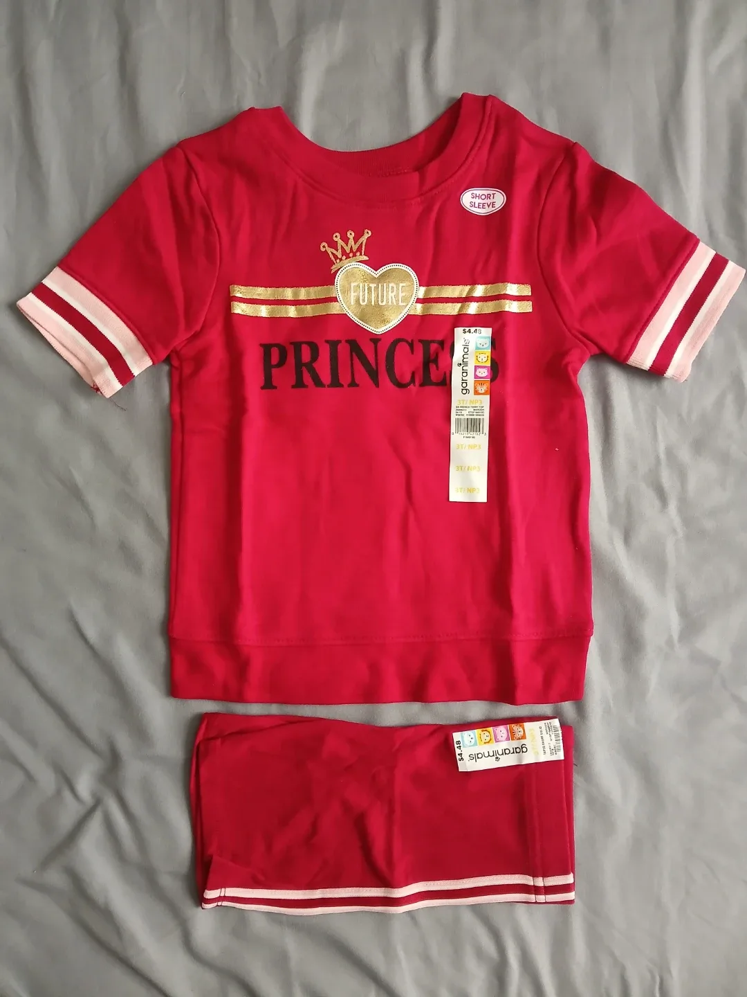 Girls' Adorable 2-Piece Outfits - Variety of Styles (3T) image indicator(4)